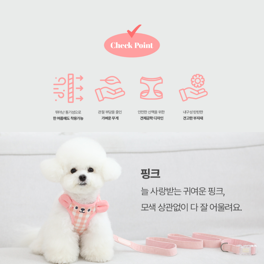 Smiley Teddy Bear Harness