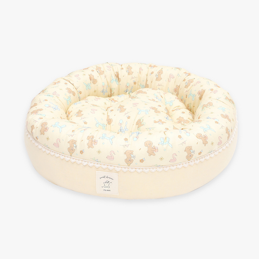 Organic Honey Bebe Donut Pet Bed