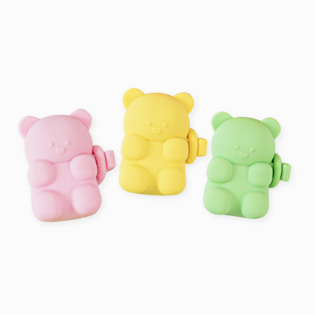 Jelly Bear LED Rechargable Blinker (3 colors)