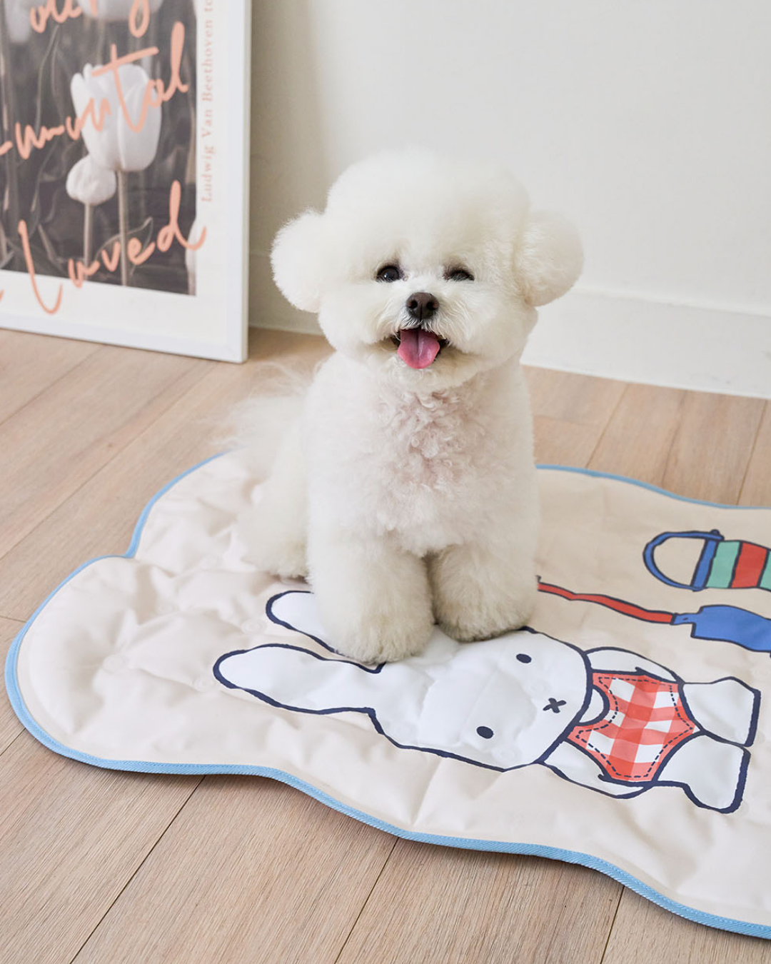 Miffy 雙面印花 寵物冰墊