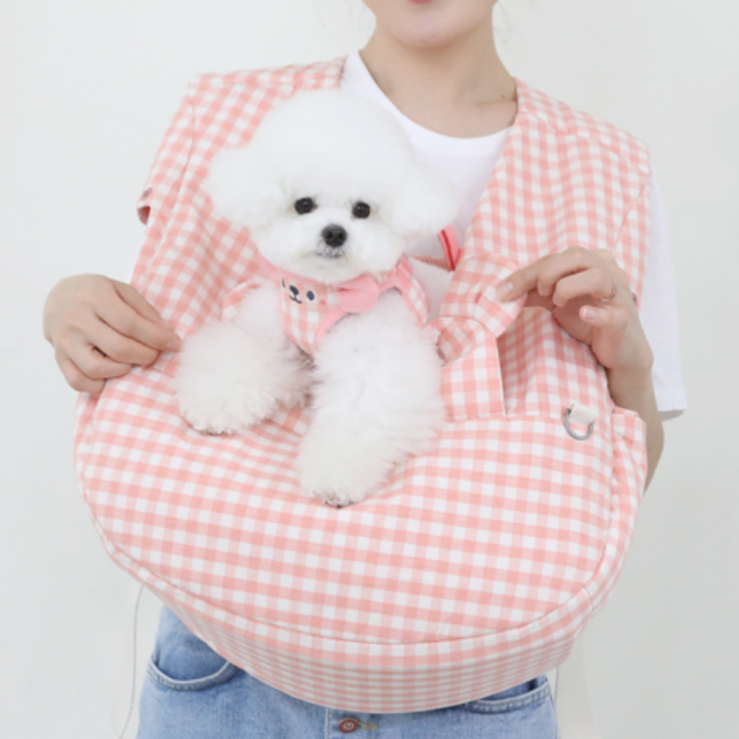Free your hands.ᐟ.ᐟ Teddy Bear Front Pet Bag