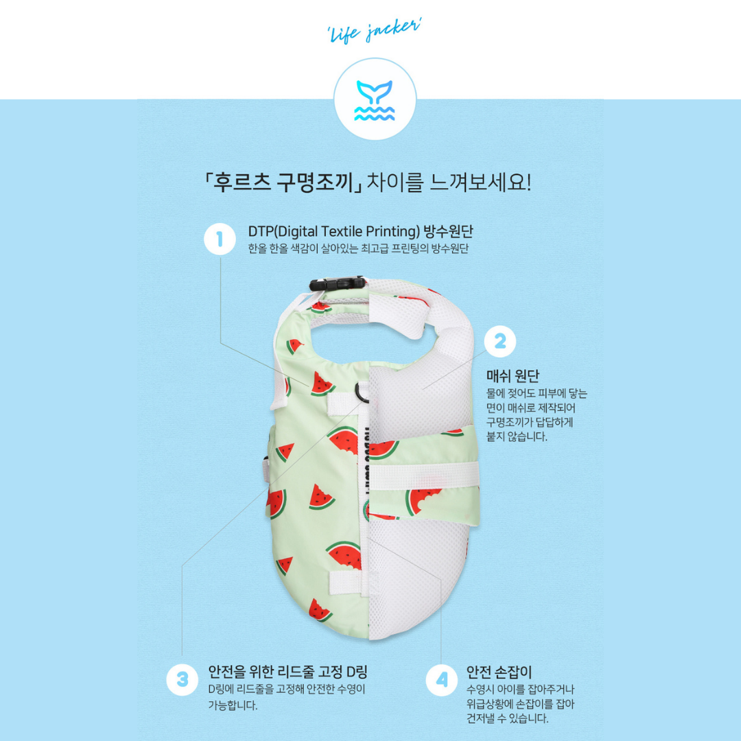 Summer Fruit Pet Life Jacket