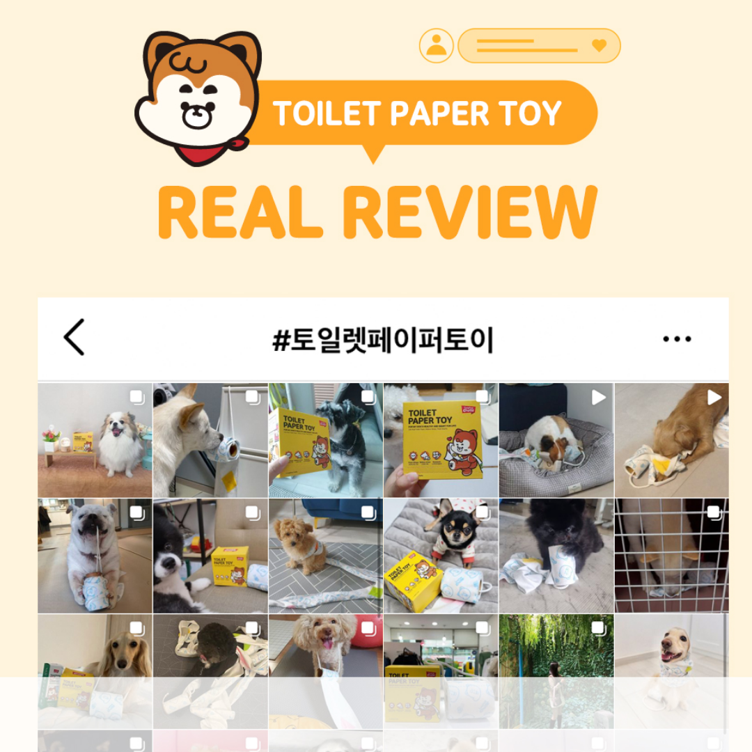 Toilet Paper Nose Work Pet Toy
