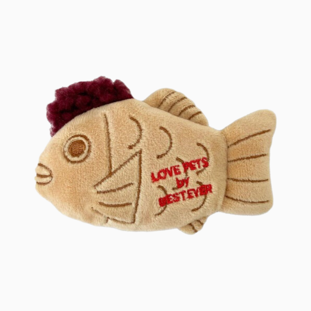 Fish-shaped Cake Dog Toy