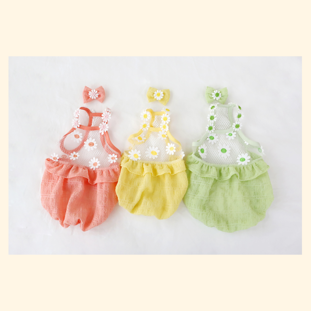 Daisy Balloon Pet Dress