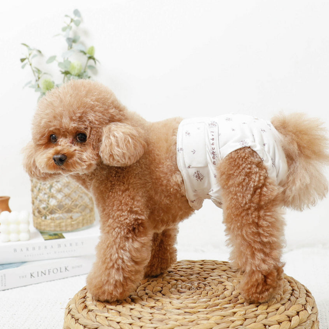 Natural Flower Dog Sanitary Pants (girl)