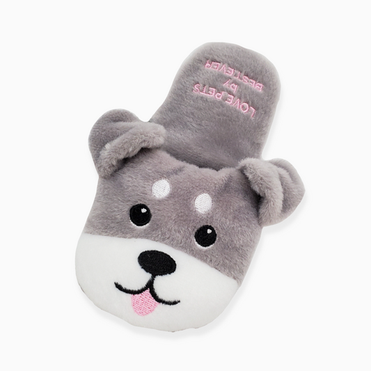 Doggy Slipper Dog Toy - Schnauzer