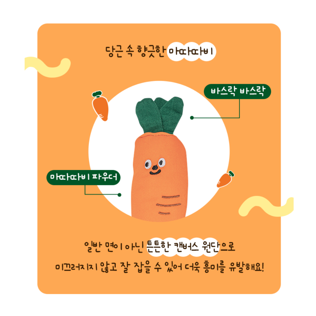 Carrot Catnip Toy