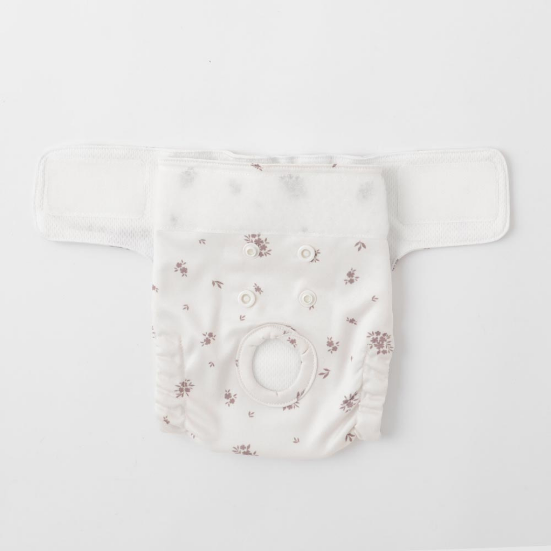 Natural Flower Dog Sanitary Pants (girl)