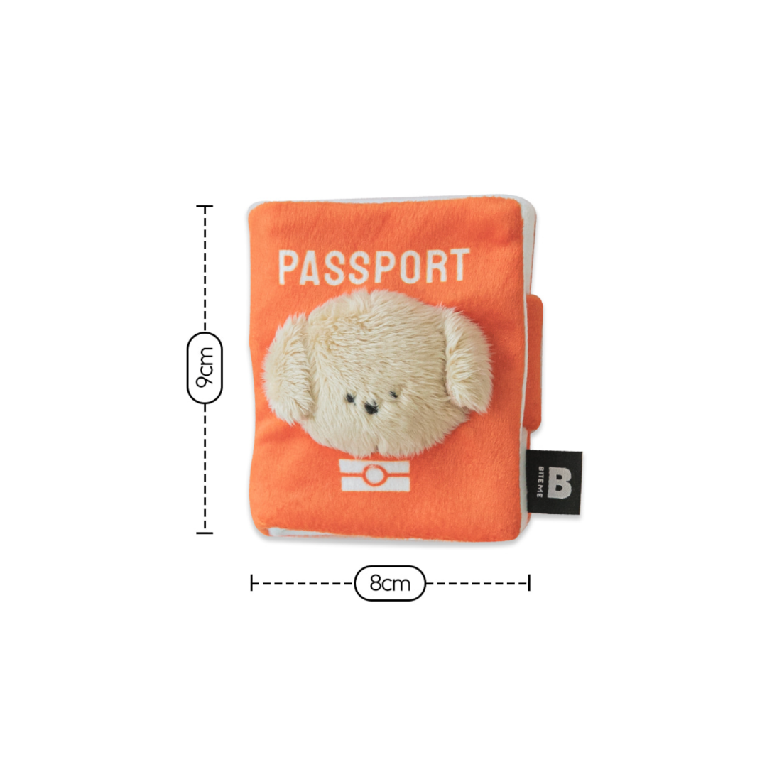 機票護照 嗅聞藏食玩具 (兩件裝)