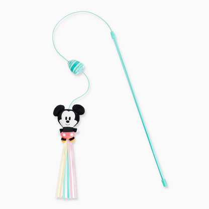 Mickey and Minnie Cat Grass Teaser Stick
