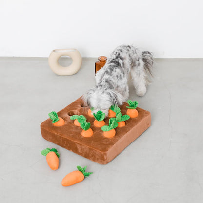 12 Carrot Fields Nose Work Dog Toy (Detachable)