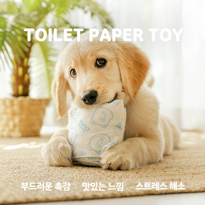 Toilet Paper Nose Work Pet Toy