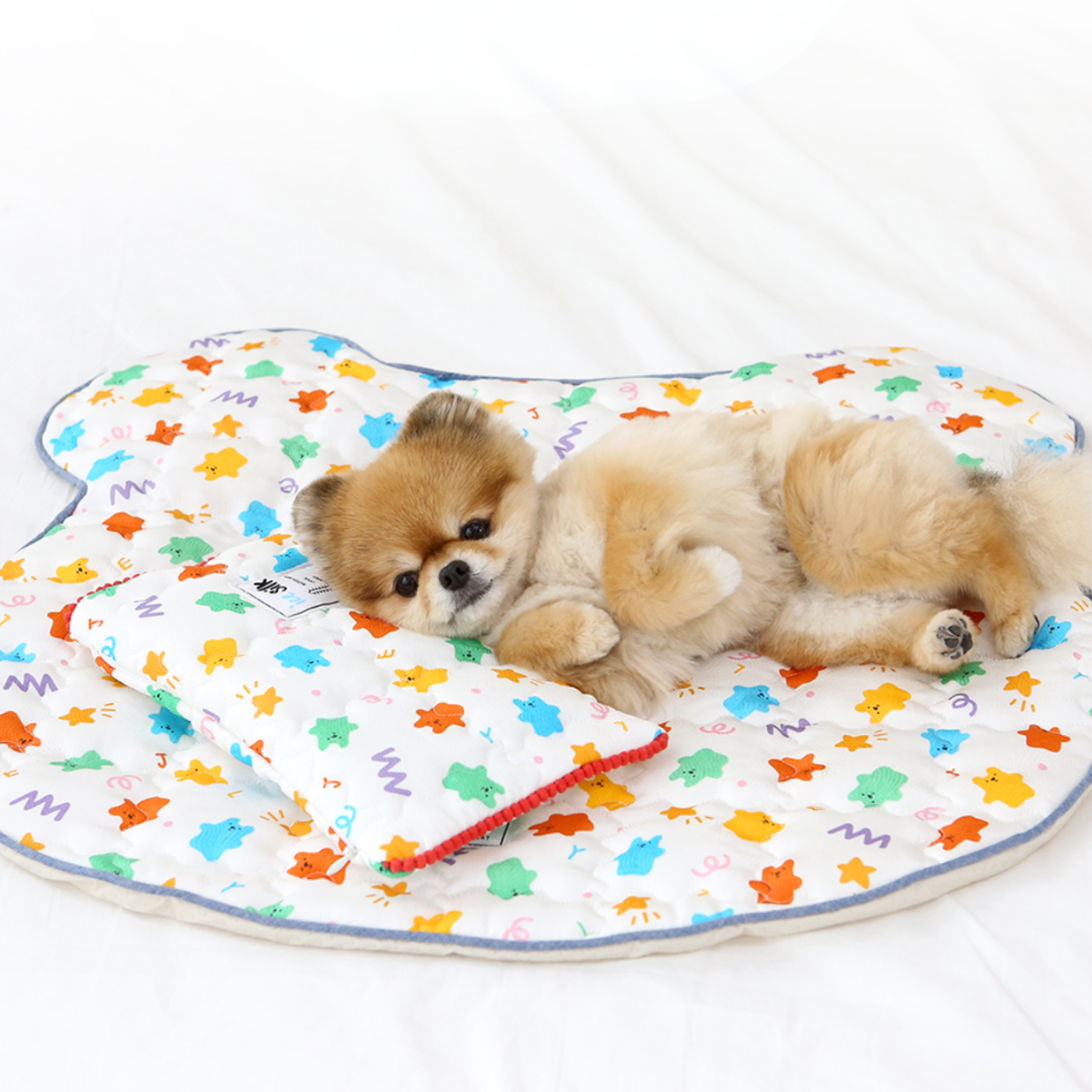 Jelly Bear Cooling Mat (with pillow)