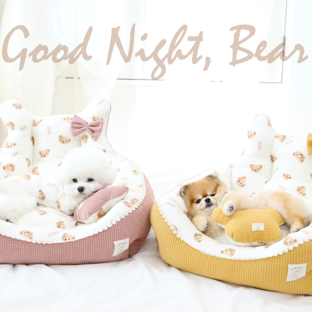 Good Night Bear Pet Sofa Bed