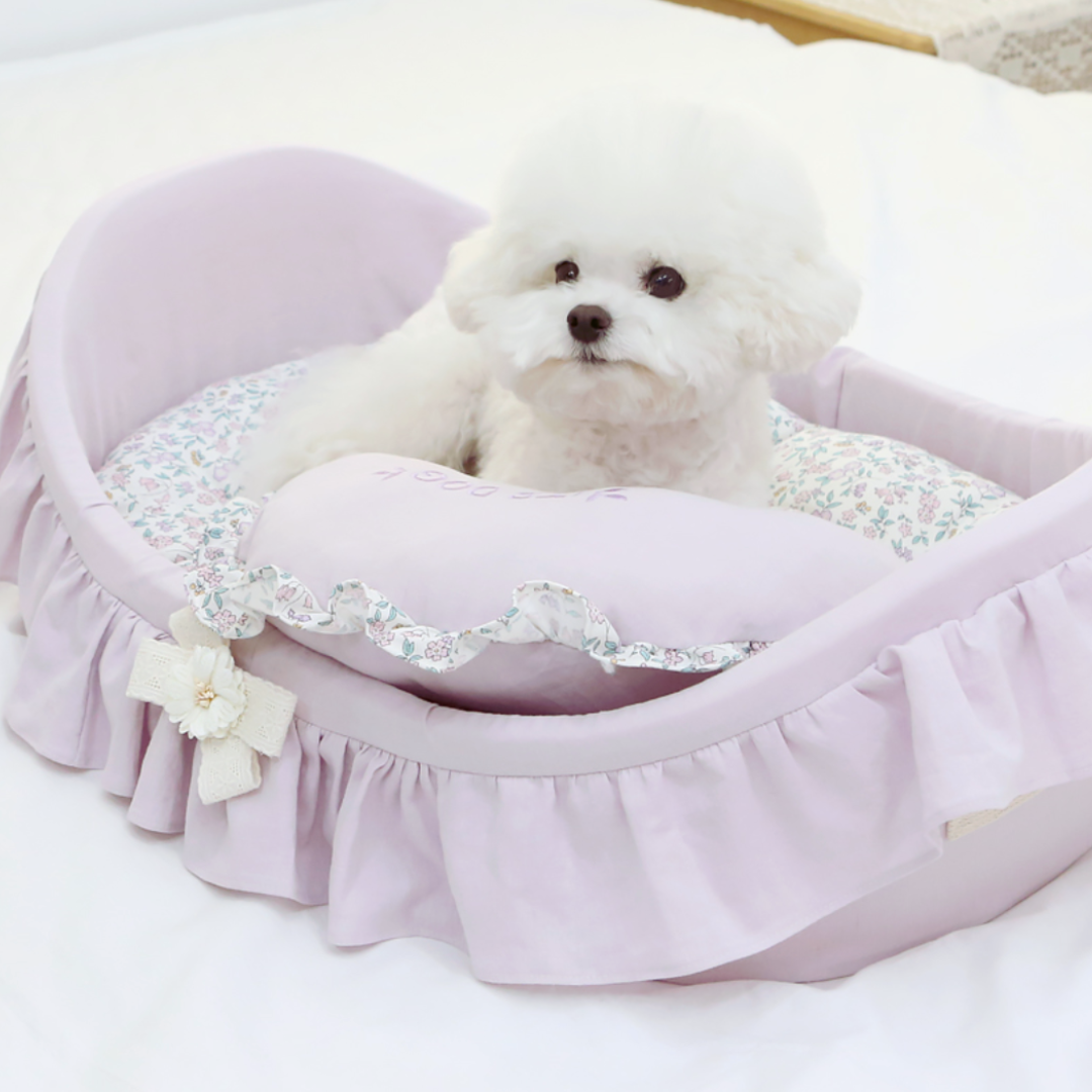 Baby Basket Pet Bed (with Moon Pillow)