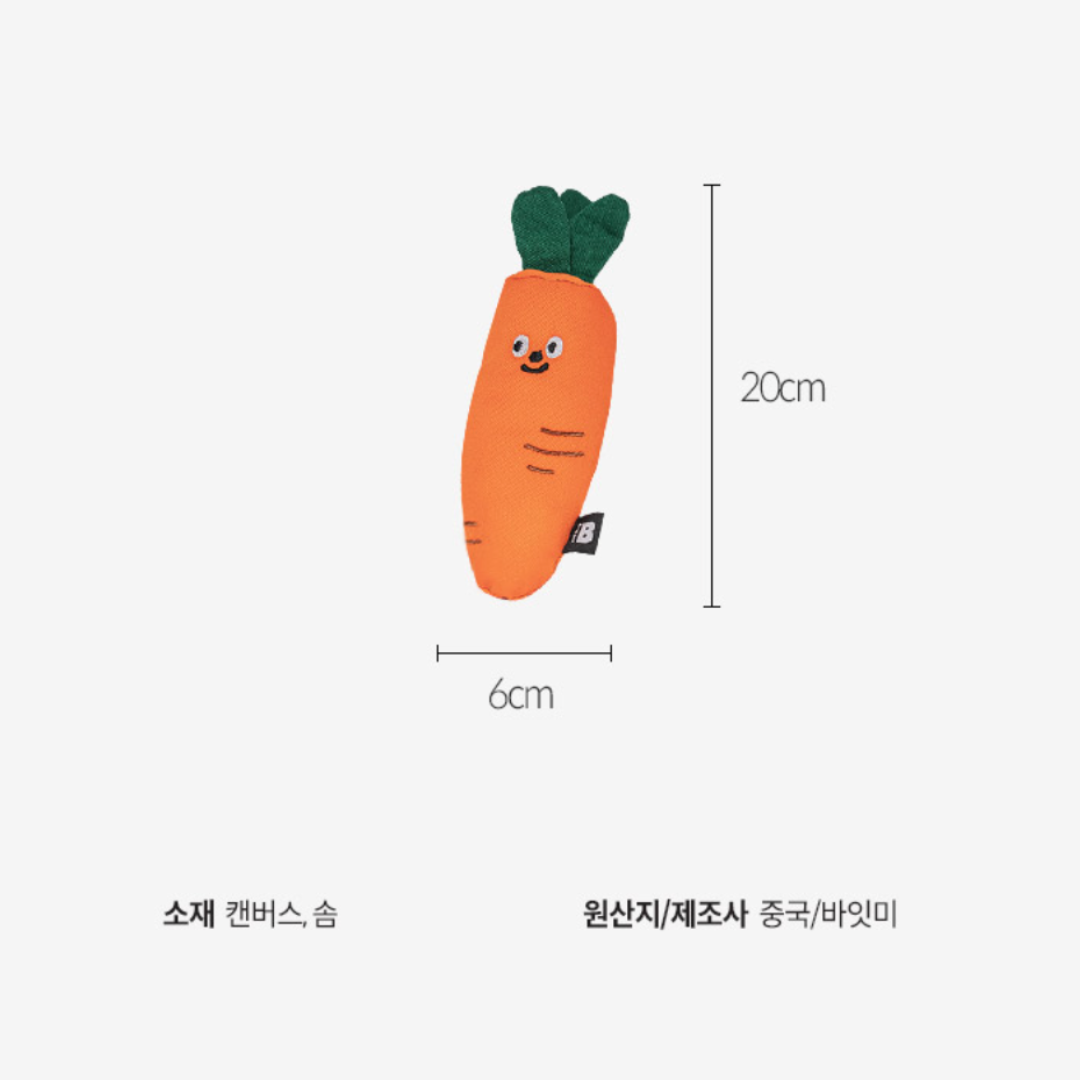 Carrot Catnip Toy