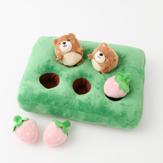 草莓與小熊 寵物嗅聞藏食玩具